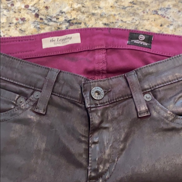 AG Adriano Goldschmied Leatherette Legging - Picture 2 of 5